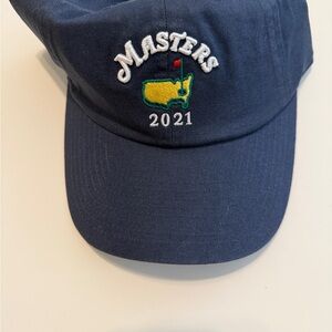 Masters Navy Blue Embroidered 2021 Golf Cap
